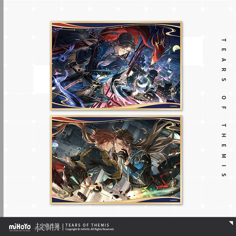 Tears of Themis Omni Spirits Bureau: Dark Fates Series Acrylic Shikishi Cardboard