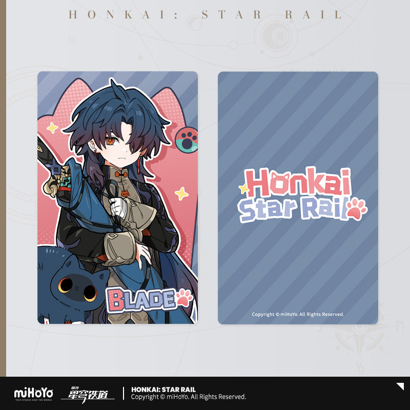 Honkai: Star Rail Little Cat Series Laser Collectible Tickets