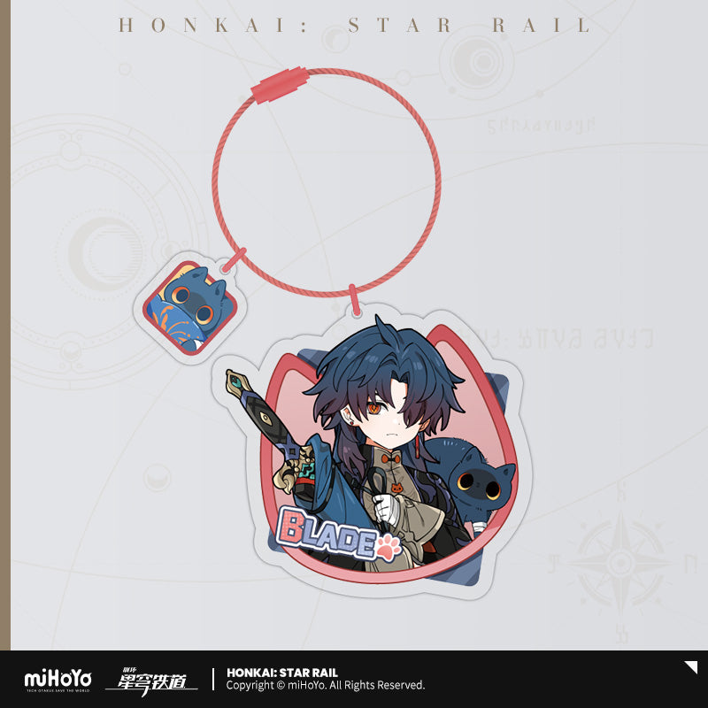 Honkai: Star Rail Little Cat Series Acrylic Keychain