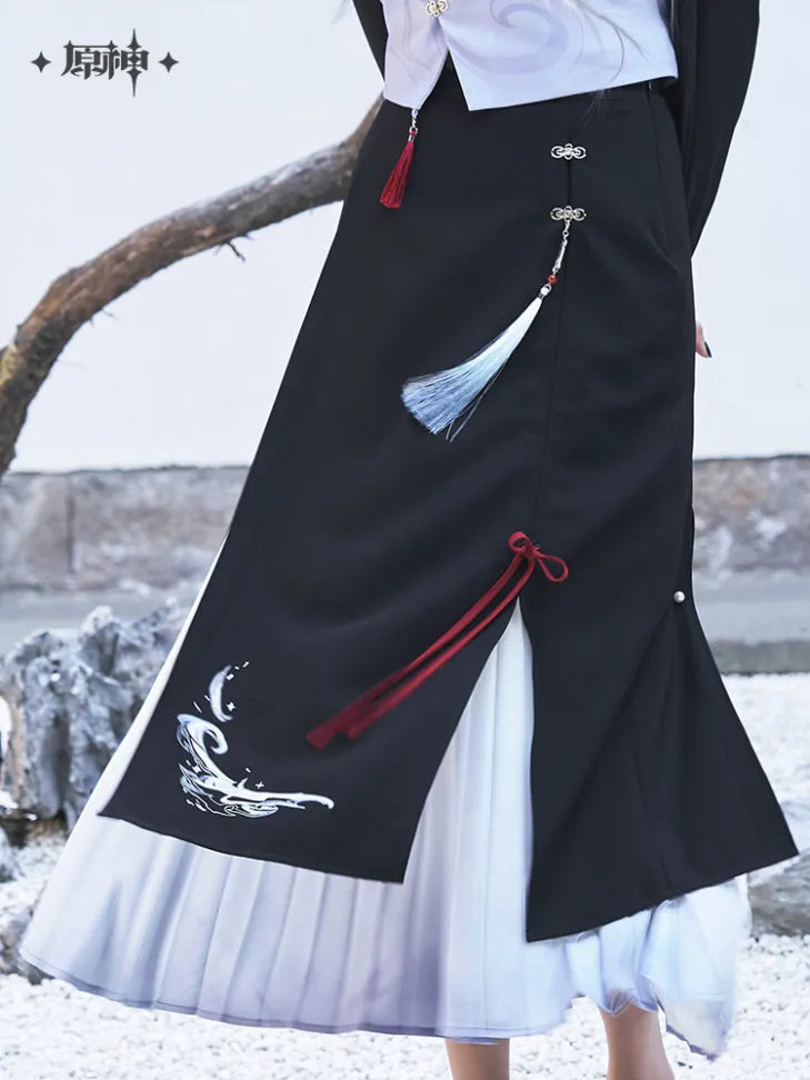 Genshin Impact Shenhe Theme Impression Series Half Skirt