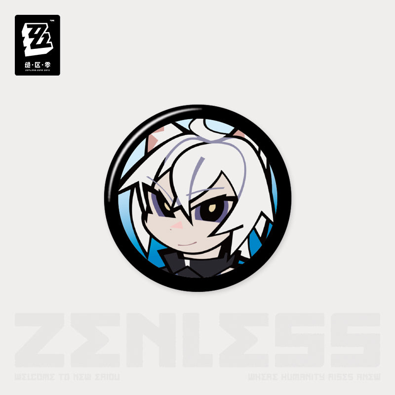 Zenless Zone Zero Affinity Excellent Series Agent Avatar Mini Badge Mystery Box Vol.3