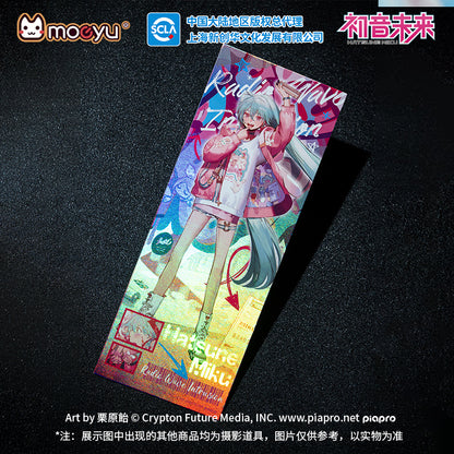 Hatsune Miku 831 Radio Invasion Series Laser Ticket