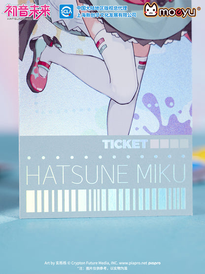 Hatsune Miku Graffiti Conductor Laser Ticket