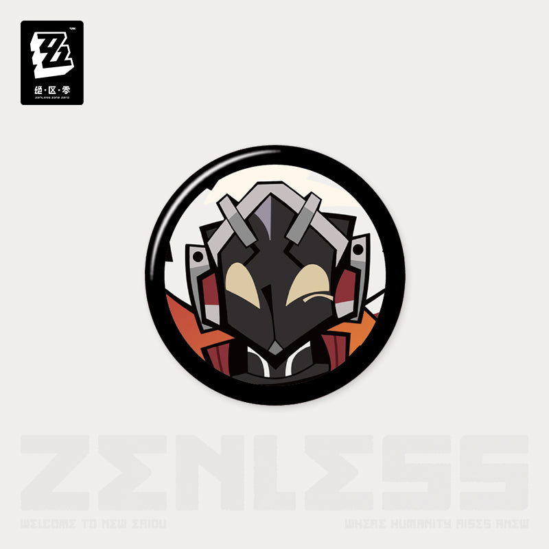 Zenless Zone Zero Affinity Excellent Series Agent Avatar Mini Badge Mystery Box Vol.1