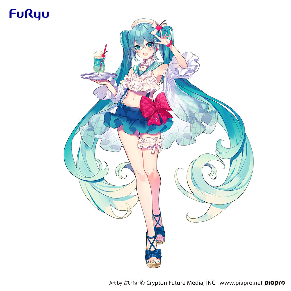 Hatsune Miku Melon Soda Float Ver SweetSweets Series Vocaloid Figure