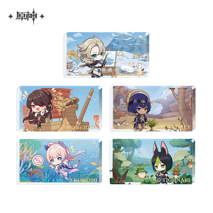 Genshin Impact Teyvat Nature Discovery Tour Series Chibi Peripherals