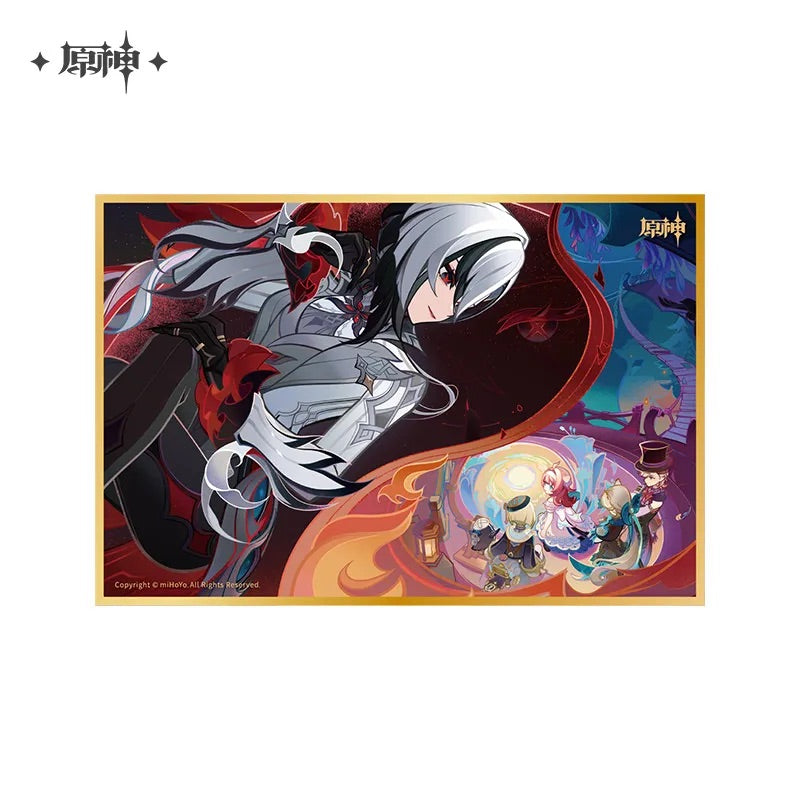 Genshin Impact Floating World Under the Moonlight Series Acrylic Shikishi Card Board