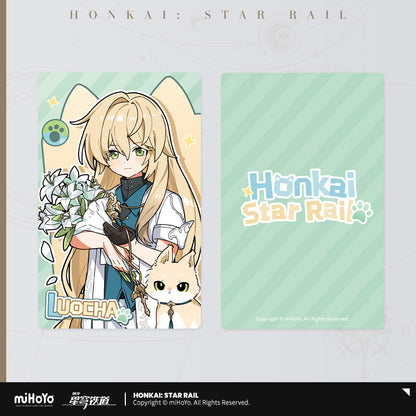 Honkai: Star Rail Little Cat Series Laser Collectible Tickets