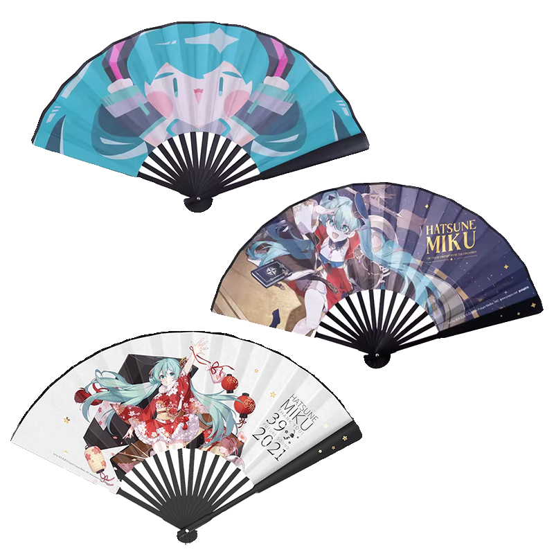 Hatsune Miku Summer Folding Fan