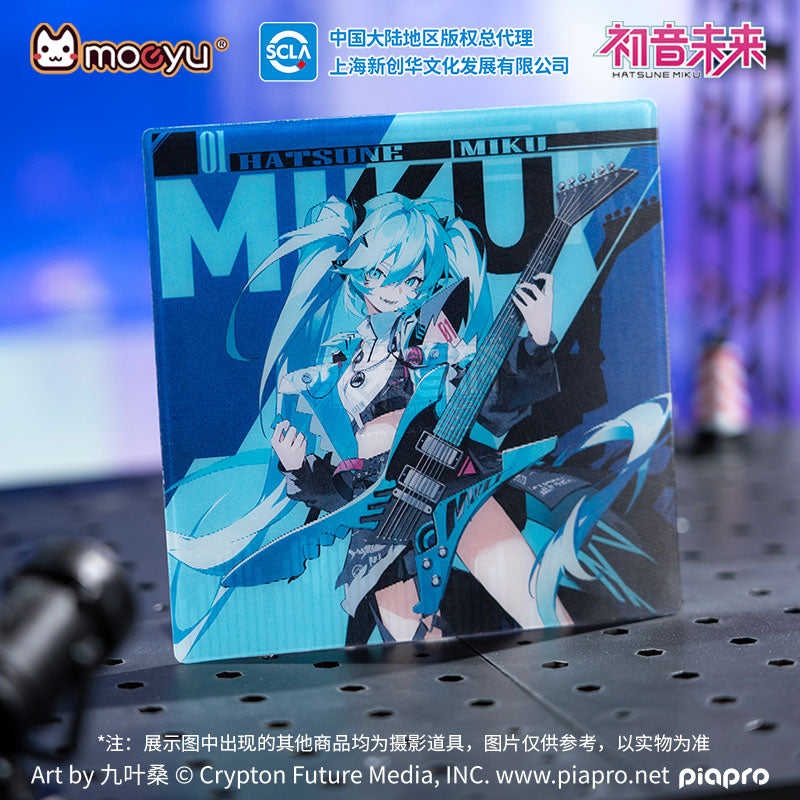 Hatsune Miku High Energy RAVE Series Raster Card Ornament