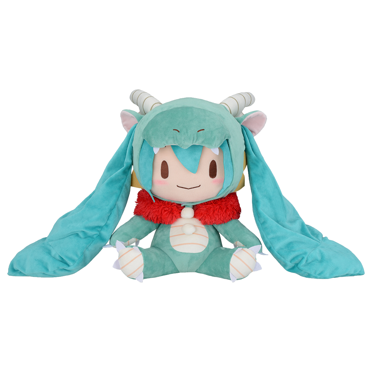 SEGA VOCALOID Hatsune Miku Year Of The Dragon 2024 Fuwa Petit LL Plush Doll