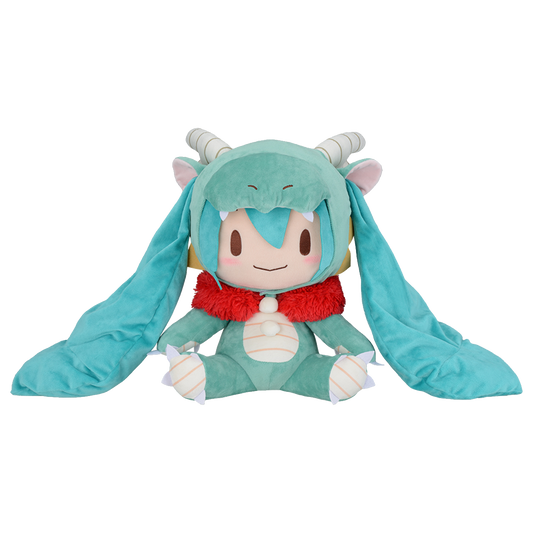 SEGA VOCALOID Hatsune Miku Year Of The Dragon 2024 Fuwa Petit LL Plush Doll