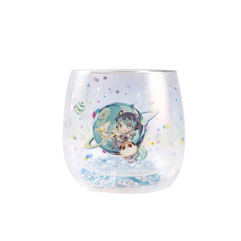 Hatsune Miku 2024 Concert Glass Cup Coaster Gift Box Limited Ver.