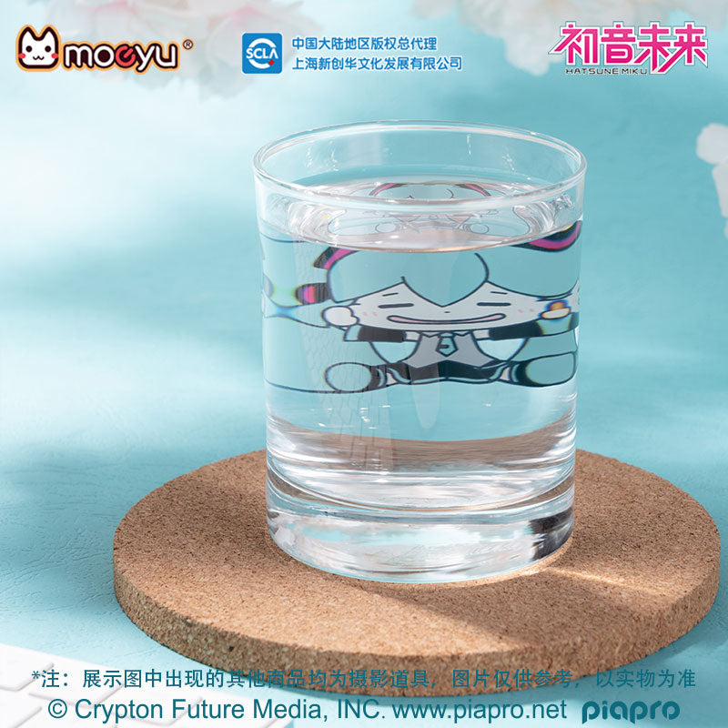 Hatsune Miku Pinchable Face Series Glass Cup