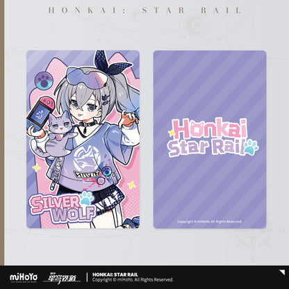 Honkai: Star Rail Little Cat Series Laser Collectible Tickets