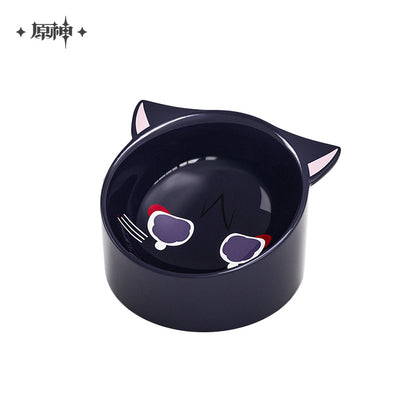 Genshin Impact Wanderer Meow Home Theme Series Ceramic Pet Bowl