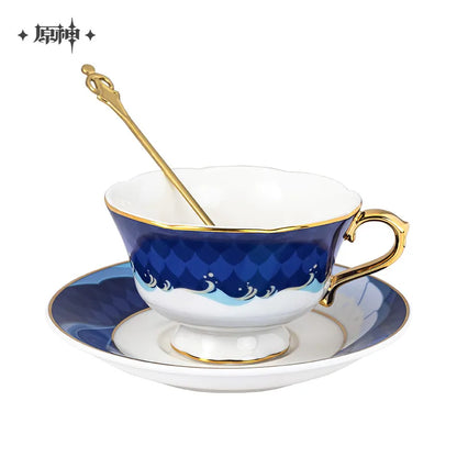 Genshin Impact Endless Solo of Solitude Furina Impression Series Afternoon Tea Cup Set