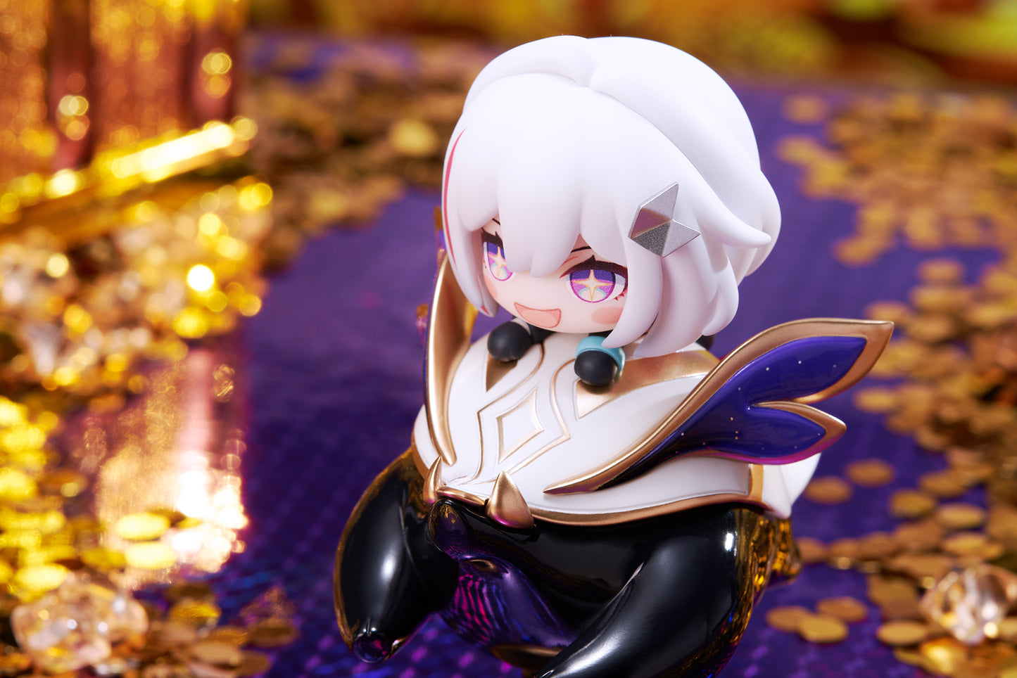 Honkai: Star Rail Topaz and Numby Chibi Figure Happy Shake Ornament