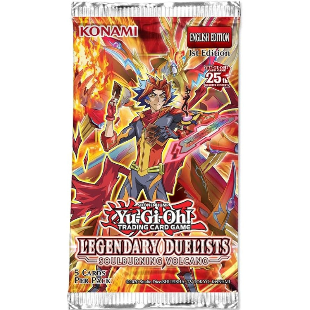 Yu-Gi-Oh! Trading Card Game (TCG): Legendary Duelists - Soulburning Volcano Booster Display