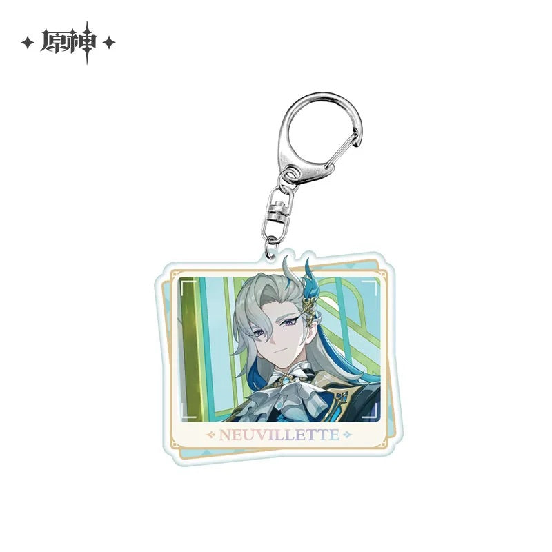 Genshin Impact Character PV Series Acrylic Keychain - Fontaine