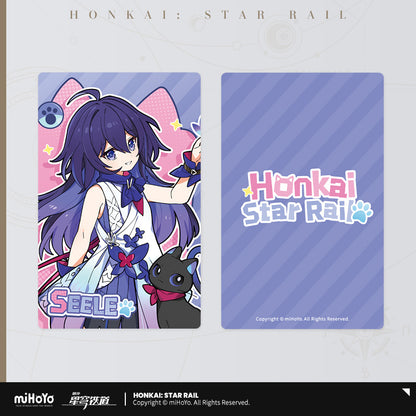 Honkai: Star Rail Little Cat Series Laser Collectible Tickets