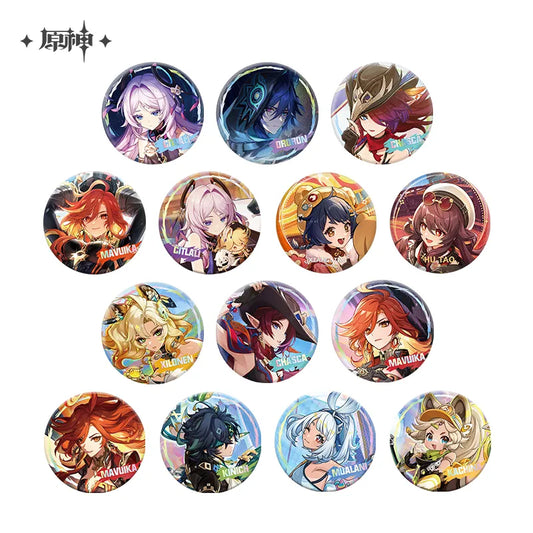 Genshin Impact Theme Seires Character Badge Natlan