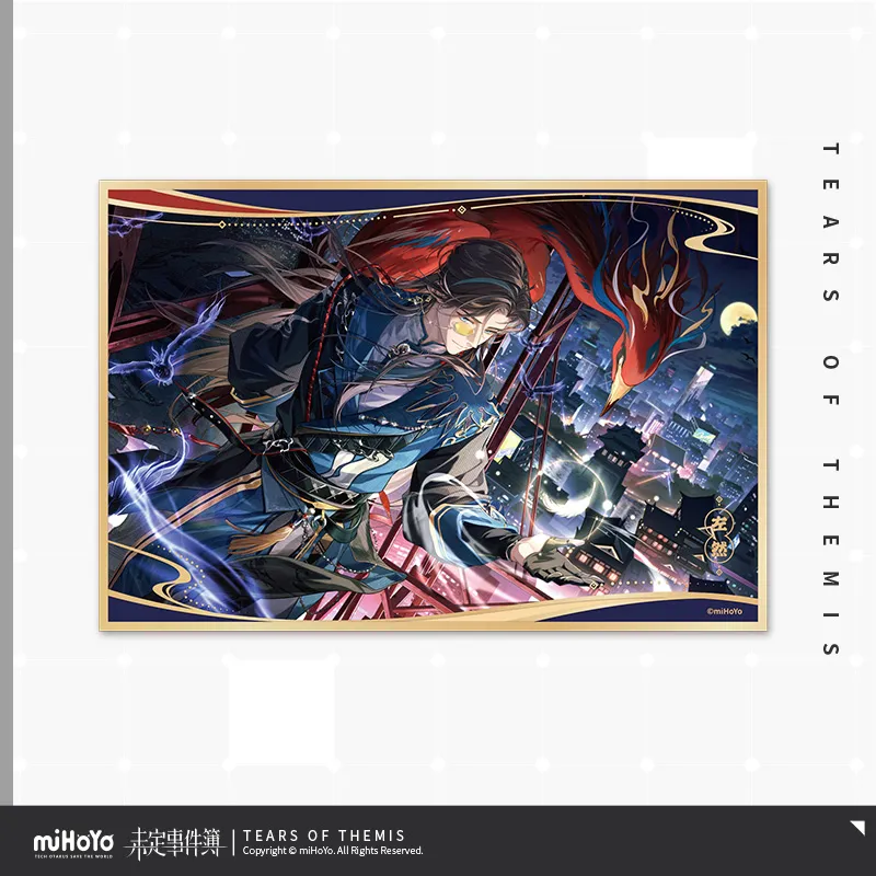 Tears of Themis Omni Spirits Bureau: Dark Fates Series Acrylic Shikishi Cardboard