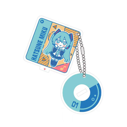 Hatsune Miku Music DISC Acrylic Assemblable CD Pendant