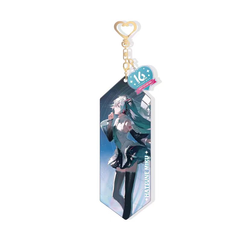 Hatsune Miku The 16th Anniversary Acrylic Pendant