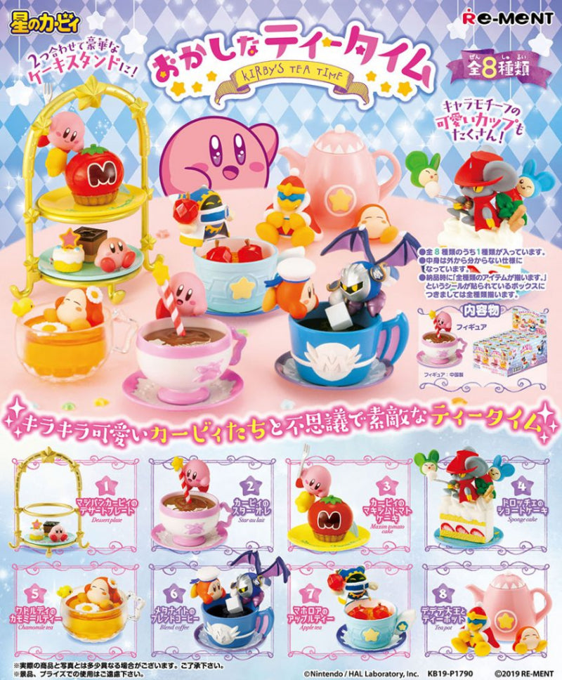 Re-Ment Kirby of the Stars Funny Tea Time Mystery Box