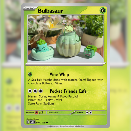 Bulbasaur Drink