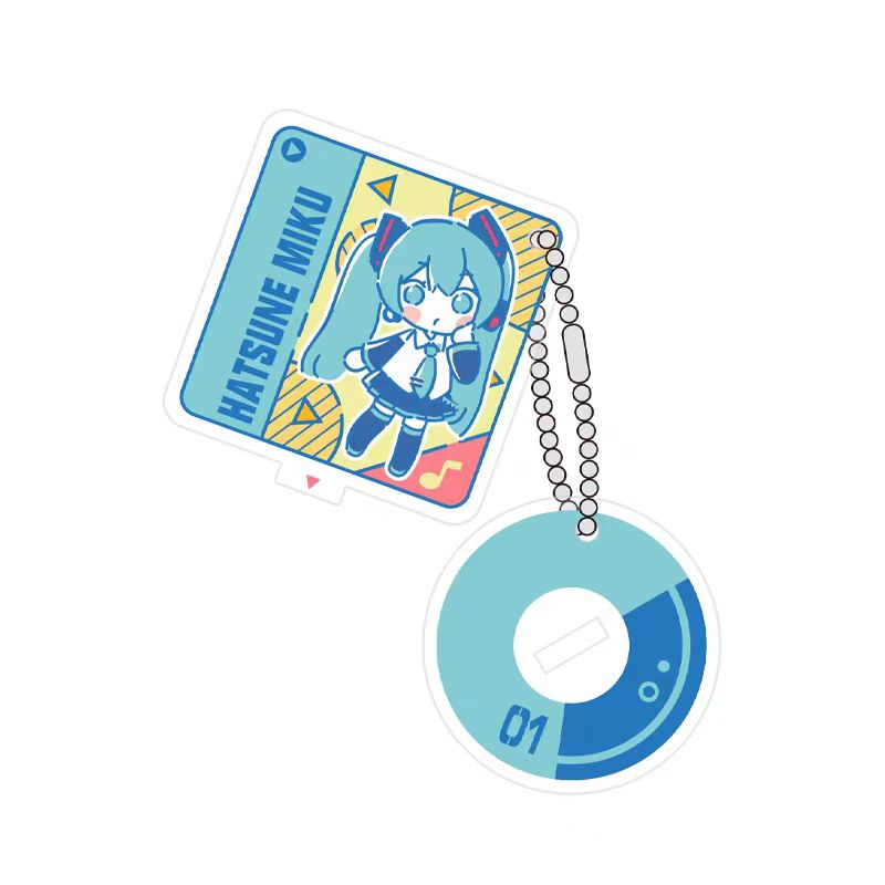 Hatsune Miku Music DISC Acrylic Assemblable CD Pendant