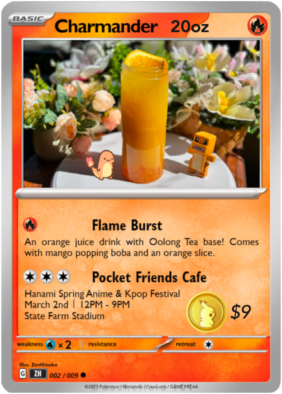 Charmander Drink