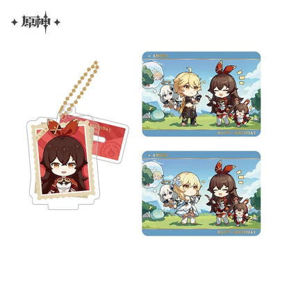 Capturing the Good Times Series Stand Keychain& Collection Card