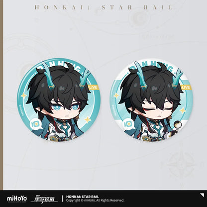 Honkai: Star Rail Owlbert's Reception Room Series Tinplate Badge Set