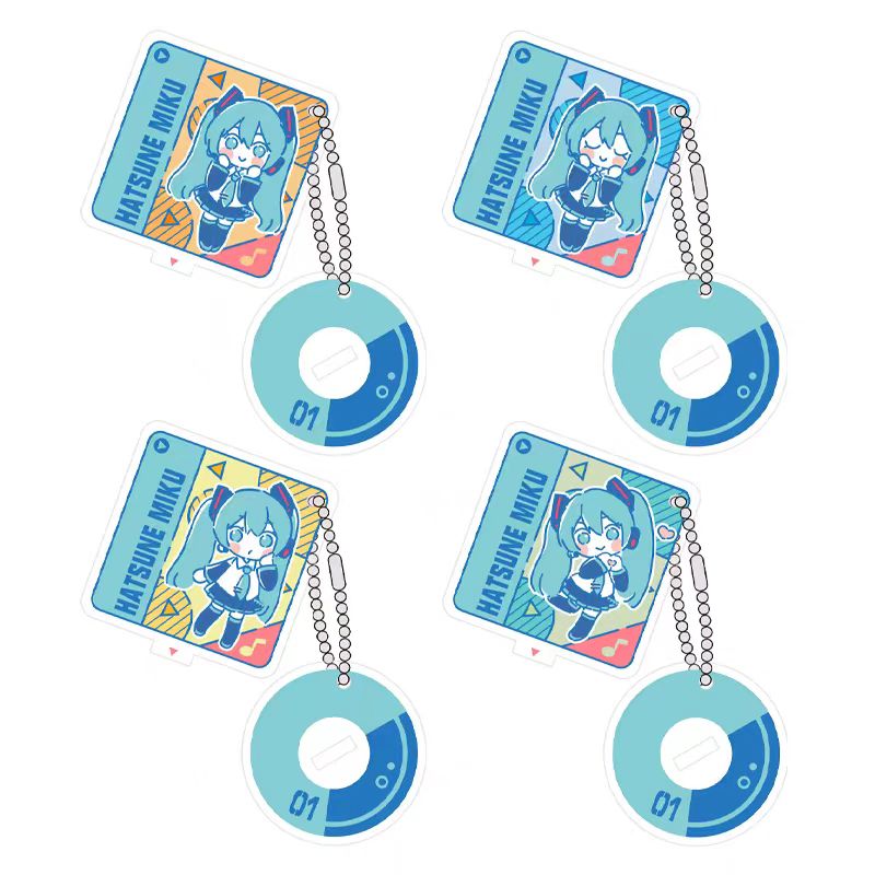 Hatsune Miku Music DISC Acrylic Assemblable CD Pendant