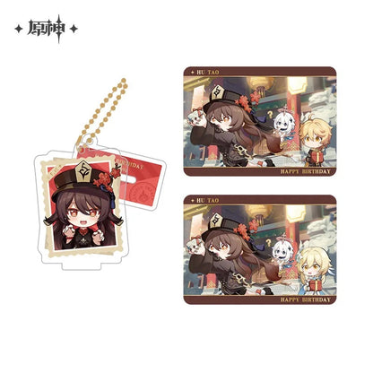 Capturing the Good Times Series Stand Keychain& Collection Card