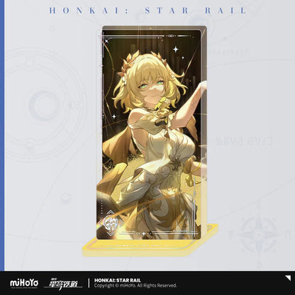 Honkai: Star Rail Light Cone Series Glitter Quicksand Acrylic Block Ornaments