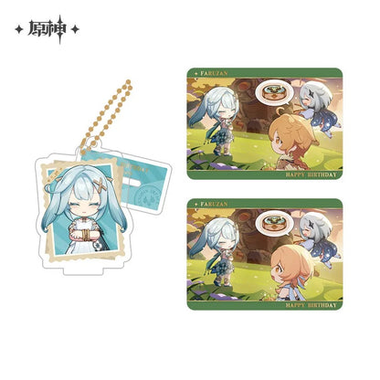 Capturing the Good Times Series Stand Keychain& Collection Card