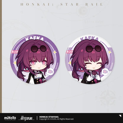 Honkai: Star Rail Owlbert's Reception Room Series Tinplate Badge Set