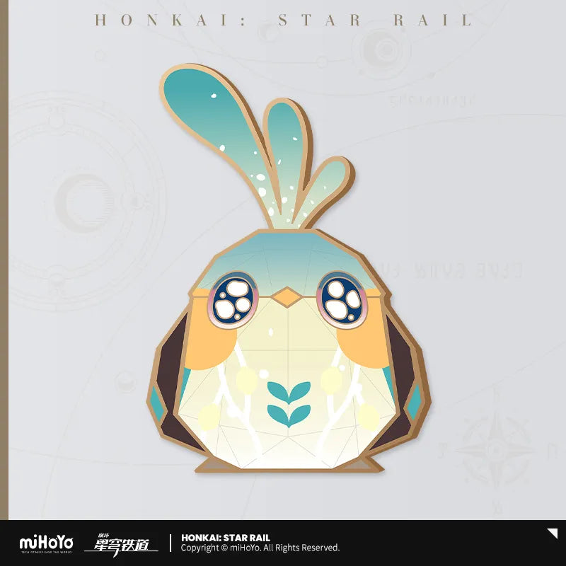 Honkai: Star Rail Origami Bird Clash Series Metal Bookmark