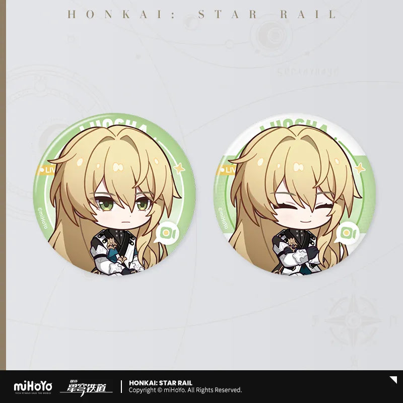 Honkai: Star Rail Owlbert's Reception Room Series Tinplate Badge Set