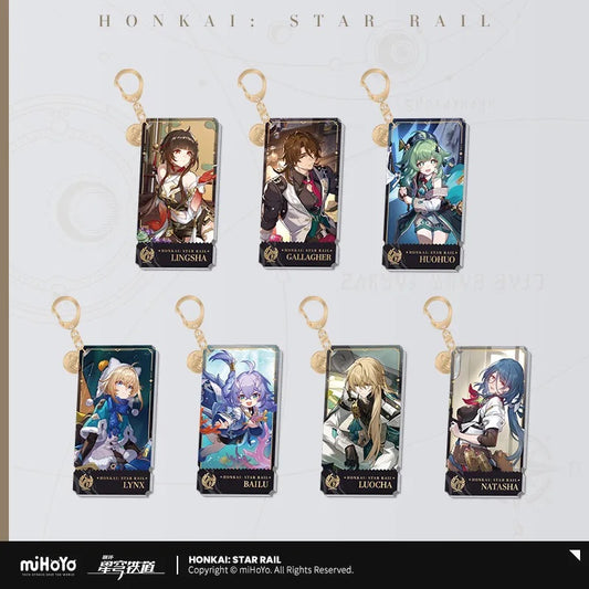 Honkai: Star Rail The Abundance Character Warp Artwork Acrylic Keychain