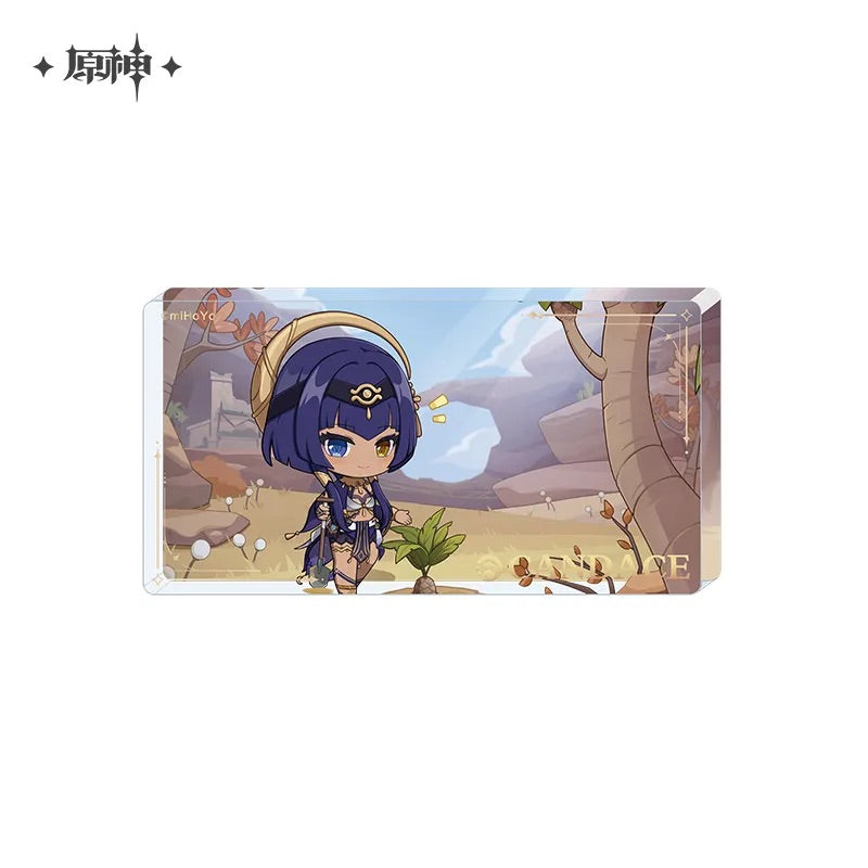 Genshin Impact Teyvat Nature Discovery Tour Series Chibi Peripherals