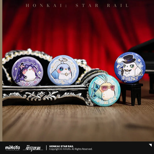 Honkai: Star Rail Owlbert's Reception Room Series Mini Tinplate Badge Set