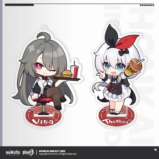 Honkai Impact 3rd Delicious Onboard Series Chibi Acrylic Pendant & Stand