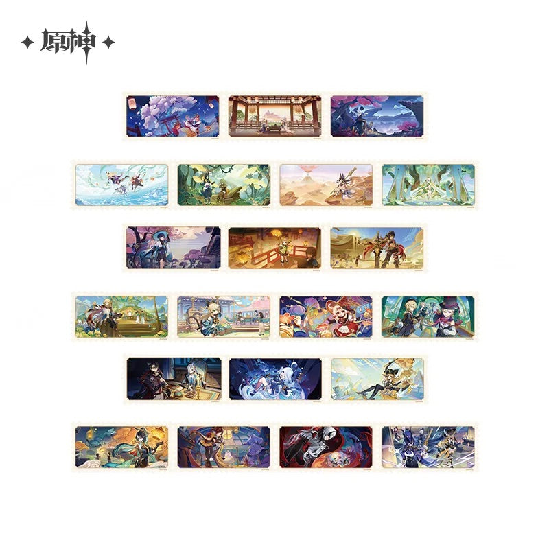 Genshin Impact Floating World Under the Moonlight Series Washi Tape