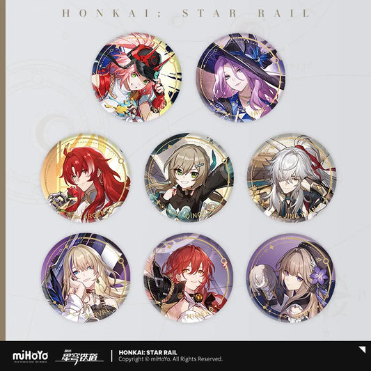 Honkai: Star Rail The Erudition Character Warp Artwork Tinplate Badge