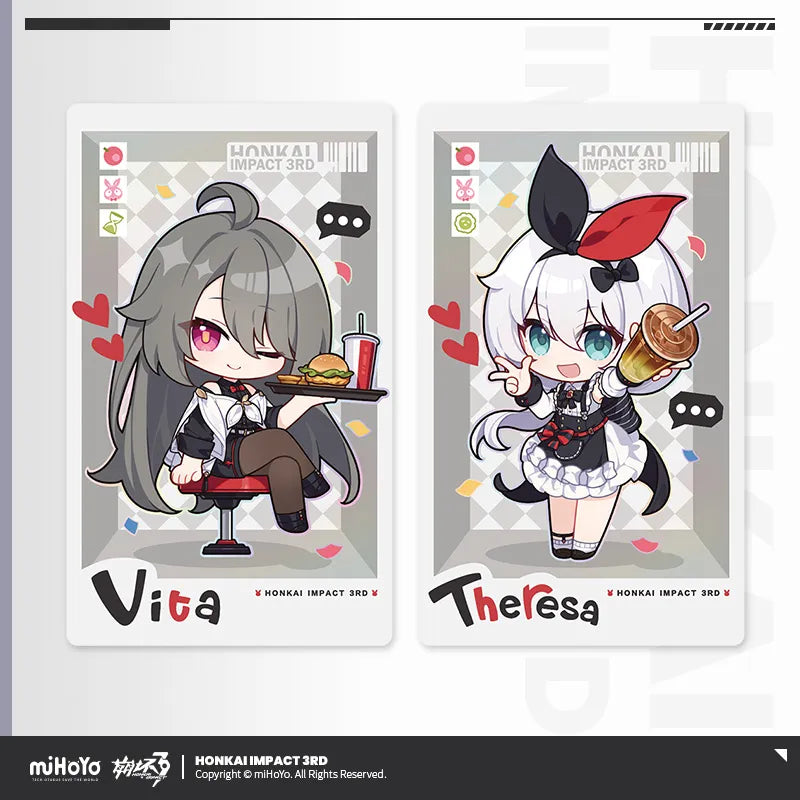 Honkai Impact 3rd Delicious Onboard Series Chibi Laser Card Set