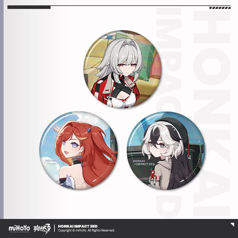 Honkai Impact 3rd Stigmata Series Tinplate Badge Set Vol.2